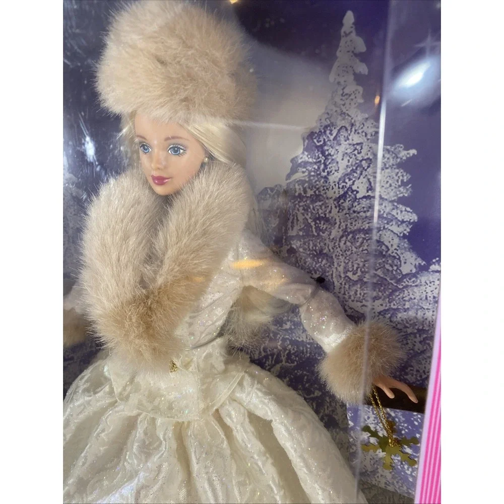 Winter‎ Evening Barbie Snowflake Doll Special Edition 1998 Mattel 19218 Vintage